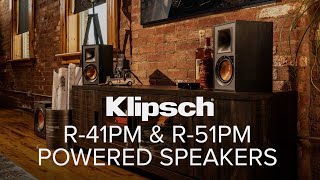 Klipsch R41PM amp R51PM Powered Speaker Review [upl. by Naerol]