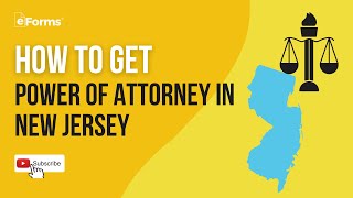 How to Get Power of Attorney in New Jersey  Signing Requirements  EXPLAINED [upl. by Ahsini]