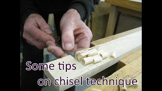 Some tips on chisel technique [upl. by Etnecniv]