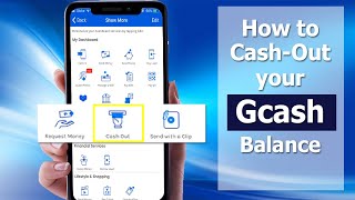 How to CashOut your GCash Balance  GCash GCashMasterCard GCashCashOut [upl. by Khoury]