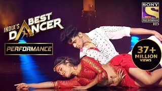 Pratik और Shweta के Ang Laga De अदाओं ने लगाया Stage पे आग  Indias Best Dancer [upl. by Prissy]