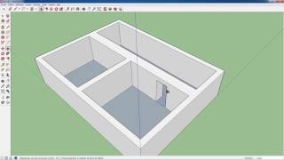 Sketchup  Comment créer une maison [upl. by Malchus]