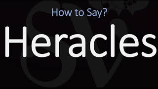 How to Pronounce Heracles CORRECTLY [upl. by Aleafar121]