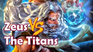 Zeus vs Titans  Greek Mythology Animated  Myth Stories [upl. by Ashman]