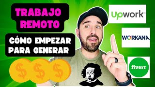 COMO EMPEZAR EN EL TRABAJO REMOTO DESDE CERO [upl. by Omland]