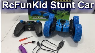 RcFunKid Remote Control RC Stunt Car from Amazon [upl. by Ennayllek972]