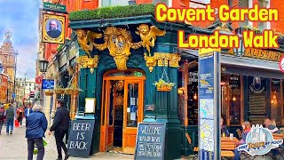 Covent Garden Tour  A London Walk including Neals Yard [upl. by Acimak]