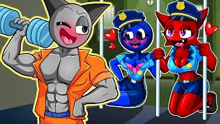 INCREDIBOX SPRUNKI GRAY x JEVIN But Theyre Prison  Cartoon Animation [upl. by Fredella649]