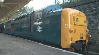 Deltic 55019 Cab ride ELR 111014 Part 1 LOCO TV UK [upl. by Naam209]