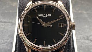 Patek Philippe 5227G Calatrava Date Sweep Seconds Review [upl. by Gerita]