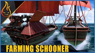 Ultimate Multipurpose Farming Schooner Atlas MMO Build Guide [upl. by Swords627]