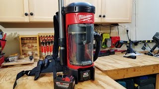 Milwaukee M18 FUEL 3 in 1 Backpack Vacuum Review [upl. by Rachele789]