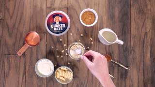 How to Make Overnight Oats  Quaker [upl. by Ilan]