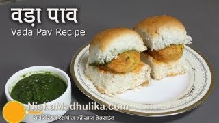 Vada Pav recipe  Mumbai Vad Pav  Batata Vada Recipe [upl. by Refotsirk]