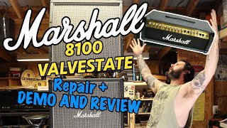 Marshall Valvestate 8100 Repair Demo and Review [upl. by Gnauq638]