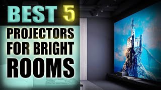 Best Projectors for Bright rooms  The best 5 in 2022 [upl. by Pich170]