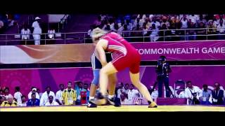 Real Final Gold Winning match of real Geeta Kumari Phogat of Dangal Commonwealth Games 2010 Delhi [upl. by Kehr]