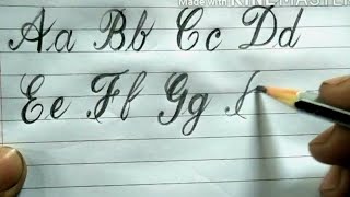 Modern Calligraphy a to z  calligraphy for Beginners✍ Calligraphy Tutorials [upl. by Francis]