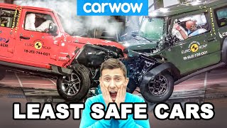 The LEAST SAFE new cars to CRASH in [upl. by Krebs]