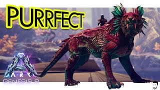 How to PERFECT Tame a Max 150 Shadowmane in ARK Genesis Part 2 [upl. by Elfreda700]