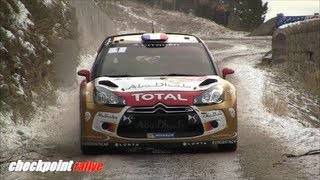 SLoeb vs SOgier WRC MONTE CARLO 2013 HD [upl. by Notsyrb686]