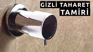 GİZLİ TAHARET MUSLUĞU MONTAJI TAMİRİ [upl. by Aneleve]