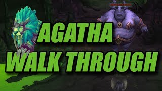 Mage Tower Is Easy Now Feral Druid Agatha Guide [upl. by Orlosky233]