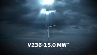 Vestas offshore wind turbine V236150 MW™ [upl. by Ellehcsor]