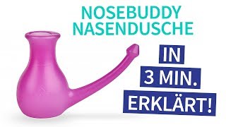 NoseBuddy Nasendusche in 3 Minuten erklärt [upl. by Samal]