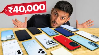 5 Best Smartphones Under ₹40000 [upl. by Lydon]