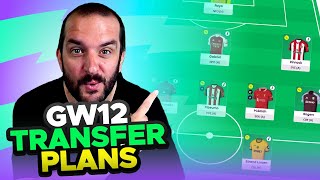 A BIG LONG RAMBLE ABOUT MY FPL TEAM FOR GAMEWEEK 12 [upl. by Gusba]