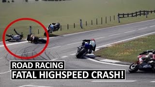 HORRIBLE CRASH ISLE OF MAN TT [upl. by Raila673]