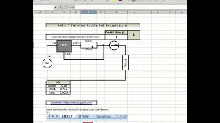 Akım Sınırlayıcı Hesaplama Excell [upl. by Marilyn]