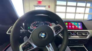 2021 BMW 3 Series Connect to Apple CarPlay [upl. by Pena924]