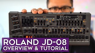 Roland JD08 review and tutorial [upl. by Hgieleak927]