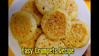 Easy Crumpet Recipe [upl. by Lumpkin]