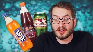 Americans Try International Sodas Part 2 [upl. by Sherburn423]