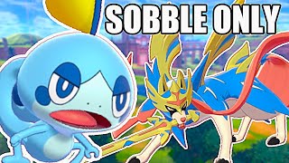 Can You Beat Pokemon Sword ONLY Using Sobble [upl. by Atekan]