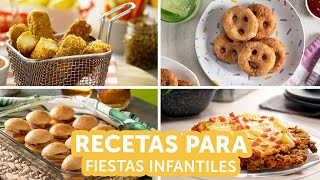 Recetas para fiestas infantiles  Kiwilimón [upl. by Fisa]