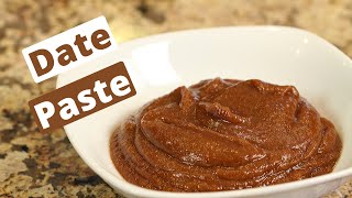 How To Make amp Use Date Paste  Healthy Natural Sweetener  Rockin Robin Cooks [upl. by Nawud]