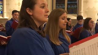 Notre Dame Liturgical Choir Esenvalds  quotO Salutaris Hostiaquot [upl. by Thor]