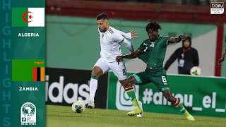 Algeria 50 Zambia  HIGHLIGHTS amp GOAL  111419 [upl. by Nnaeirelav898]