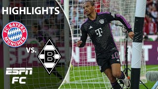 Monchengladbach vs Bayern Munich  Bundesliga Highlights  ESPN FC [upl. by Ramin]