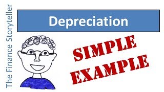 Depreciation simple explanation [upl. by Blinnie]