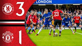 Chelsea 31 Man Utd  WSL Match Recap [upl. by Amled]