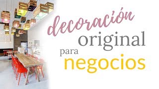 Decoración creativa para negocios [upl. by Adamis]