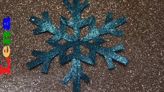 Schneeflocke falten zeichnen basteln  How to make a snowflake  как сделать снежинку [upl. by Halsey]