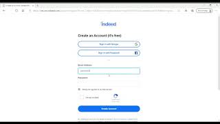 How to Create an Indeed Account [upl. by Maximo]