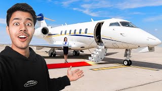 I Tried ₹750000 Private Jet Ticket [upl. by Htederem131]