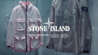 6615 Stone Island  Spring Summer 017 HAND CORROSION [upl. by Ajroj220]